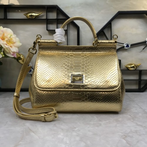 Bolsa dourada discount dolce gabbana